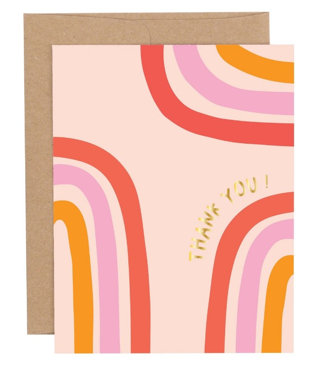 Thank You Rainbow Arches Greeting Card |  | Safari Ltd®