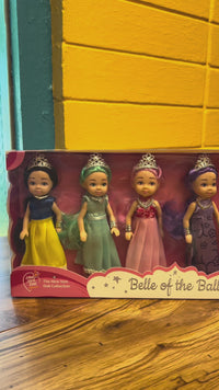 5.5" Princess Doll Set (6 pcs)