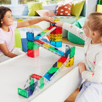 Magna-Tiles Rail Racers Deluxe 90 Pc Magnetic Building Set |  | Safari Ltd®