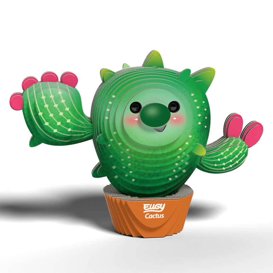 EUGY Cactus 3D Puzzle