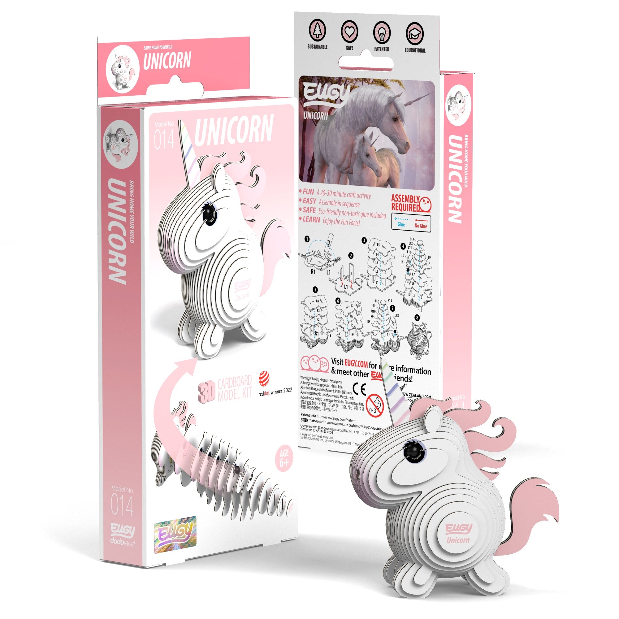 EUGY Unicorn 3D Puzzle | Safari Ltd®