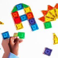 Magna-Tiles 70 Pc microMAGS Deluxe Magnetic Building Set |  | Safari Ltd®