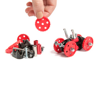 The Off Bits FORMULABIT Build-it-Yourself 3-in-1 Vehicle Kit - Red