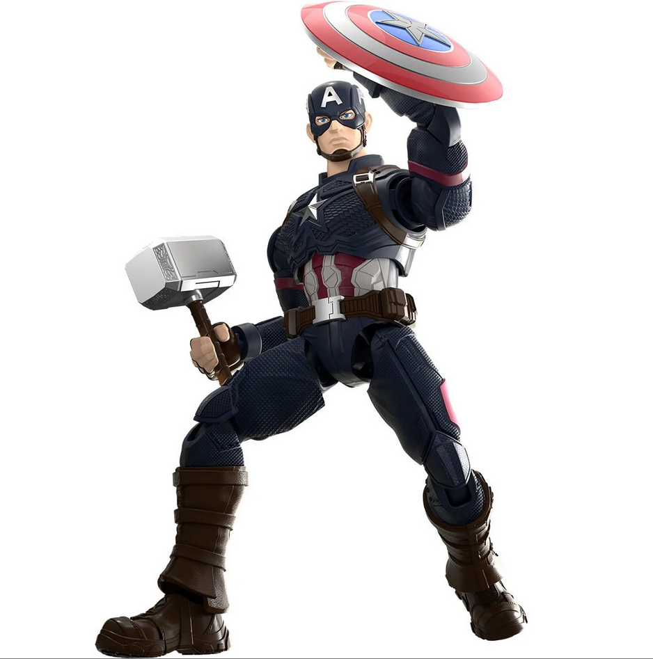 Blokees Marvel Infinity Saga Champion Class Captain America Figure Model Kit |  | Safari Ltd®