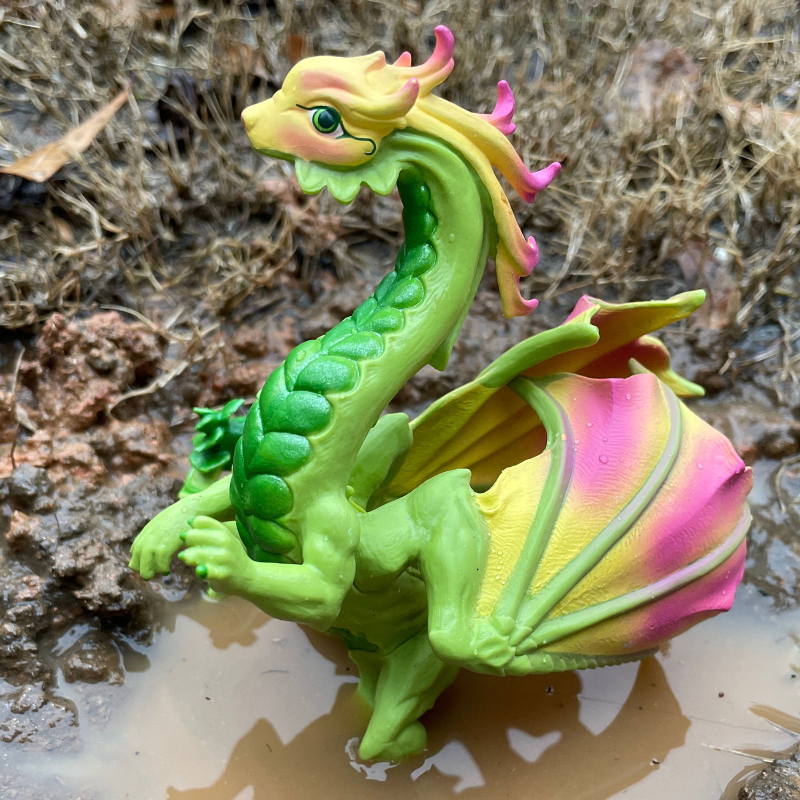 Safari Ltd. - Giocattolo Drago Del Fiore - Figura Realistica In Vinile Per Collezionisti E Giochi Di Fantasia (Non Adatto Sotto I 3 Anni)