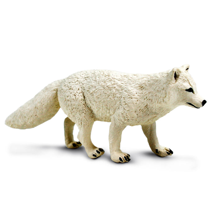 Arctic shop fox figurine