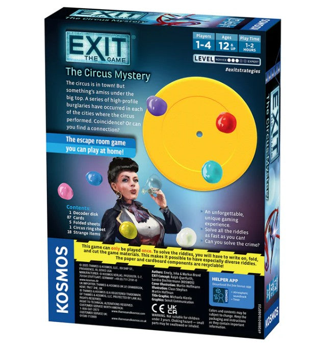 EXIT: The Game The Circus Mystery |  | Safari Ltd®