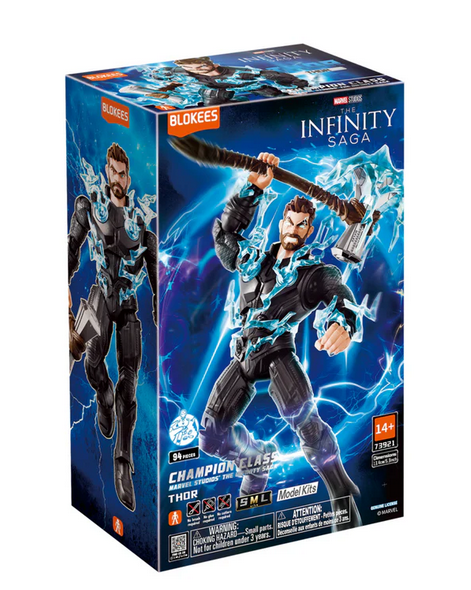 Blokees Marvel Infinity Saga Champion Class Thor Figure Model Kit