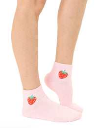 Strawberry Classic Ankle Socks |  | Safari Ltd®