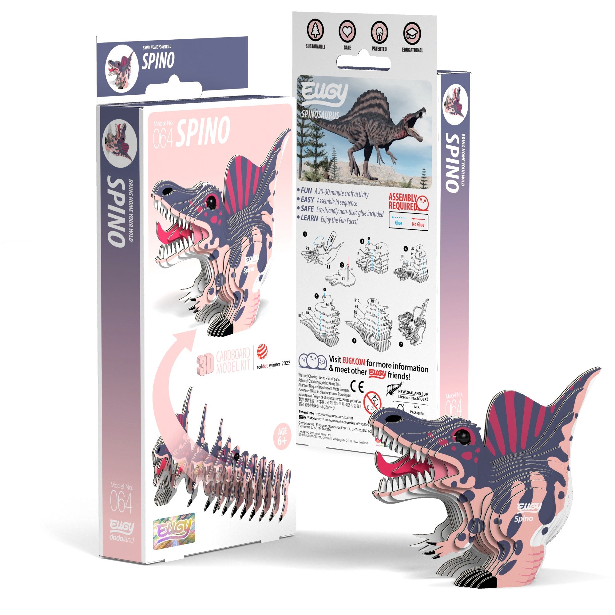 EUGY Spino 3D Puzzle | Eugy | Safari Ltd®