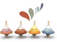 Speedy Monkey Ice Cream Spinning Top