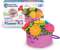 Learning Resources Poppy the Count & Stack Flower Pot