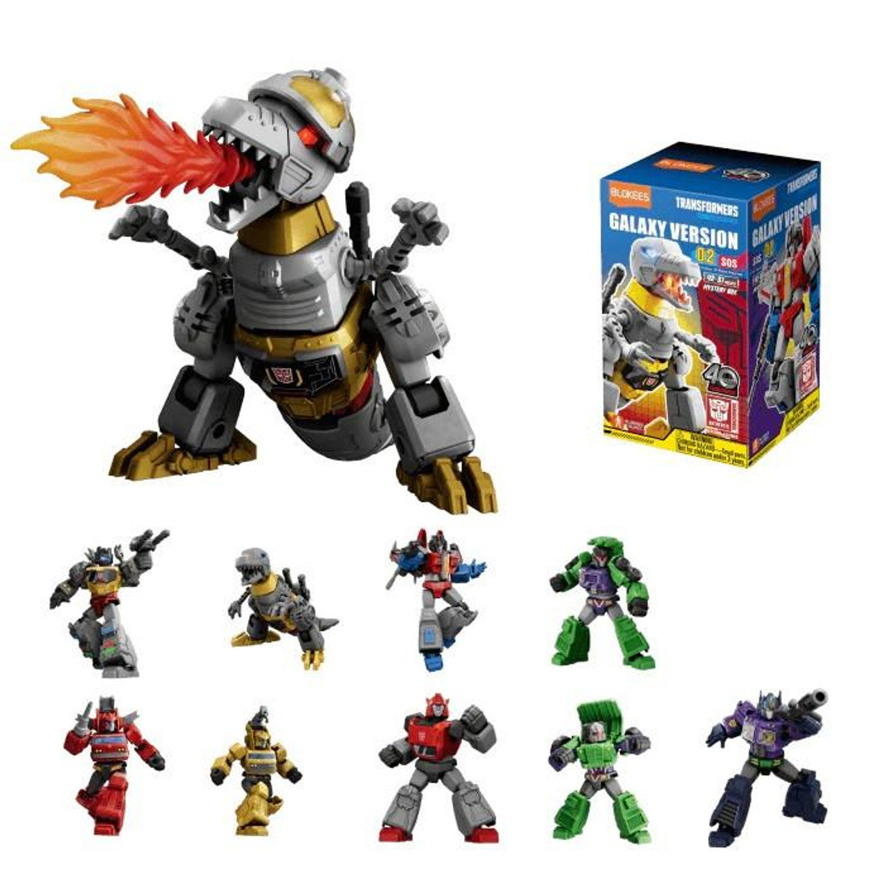 Blokees Transformers Galaxy Version 2 - SOS Surprise Model Kit Figure |  | Safari Ltd®