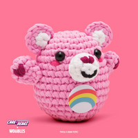 Care Bear Cheer Bear - Woobles Beginner Crochet Amigurumi Kit |  | Safari Ltd®