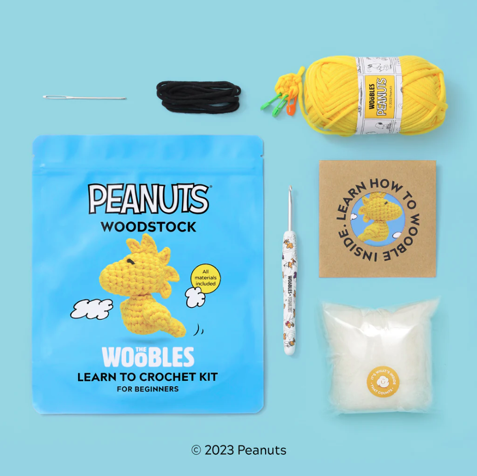 Woodstock - Woobles Beginner Crochet Amigurumi Kit