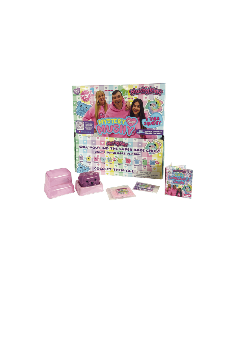 MushyKinz Mystery 1 pack Squishy Collectible Figure