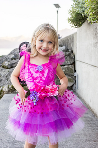 Great Pretenders Fairy Blooms Deluxe Pink Dress & Wings (Size 5-6) |  | Safari Ltd®