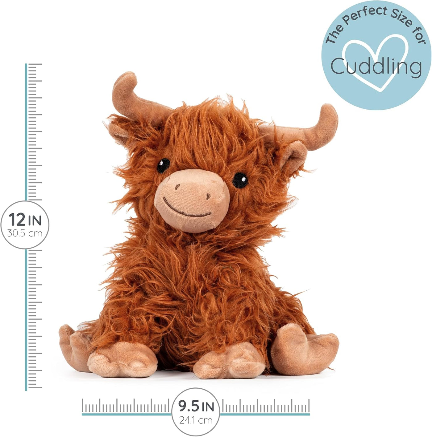 1i4 Group Warm Pals Highland Cow Plush Toy |  | Safari Ltd®
