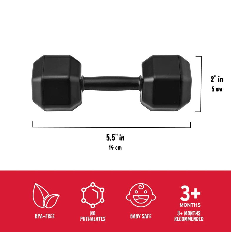 BUFF BABY Dumbbell Rattle |  | Safari Ltd®