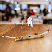Modern Monkey Desktop Dunker Basketball Wooden Mini Game |  | Safari Ltd®
