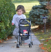 New York Doll My First Doll Stroller Denim