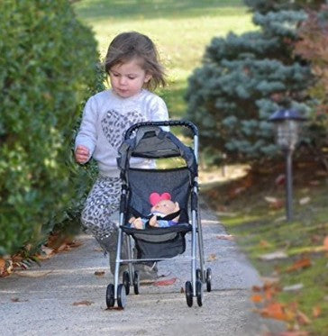 New York Doll My First Doll Stroller Denim