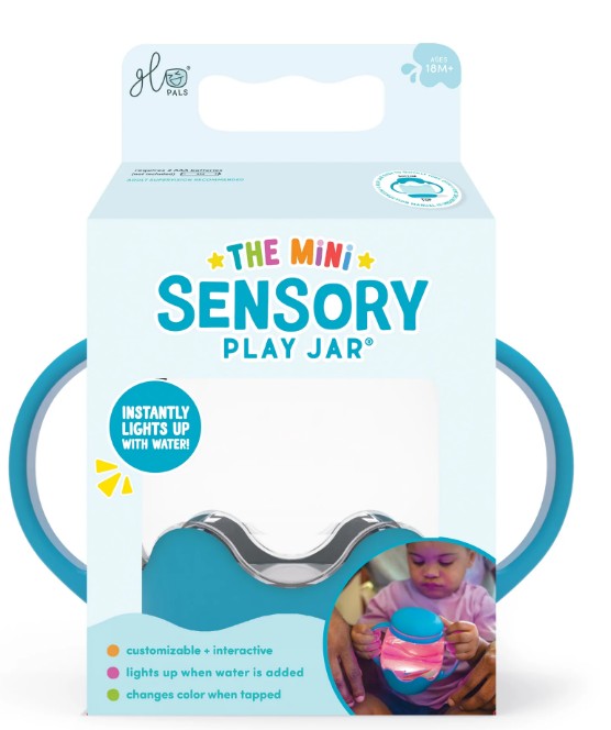 Glo Pals Mini Sensory Play Jar Gift Set Blue |  | Safari Ltd®