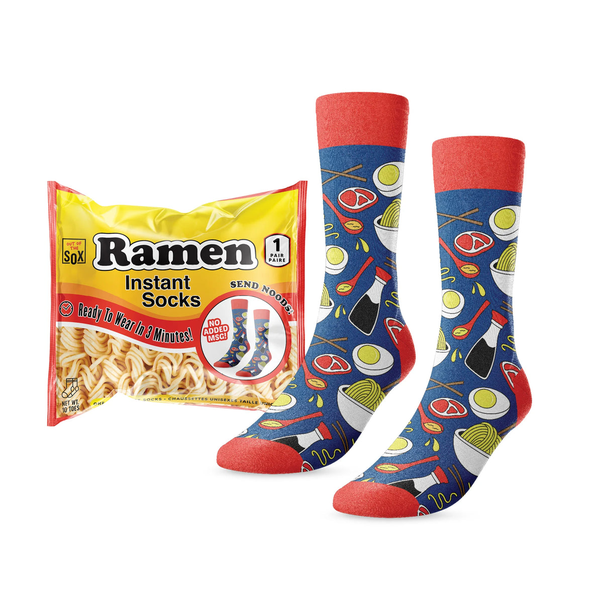 Main and Local - Socks - Ramen | Safari Ltd®