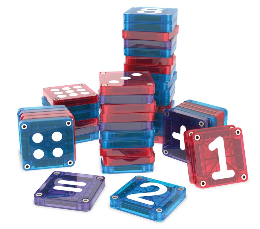 Magnatiles microMAGS Learn Numbers |  | Safari Ltd®