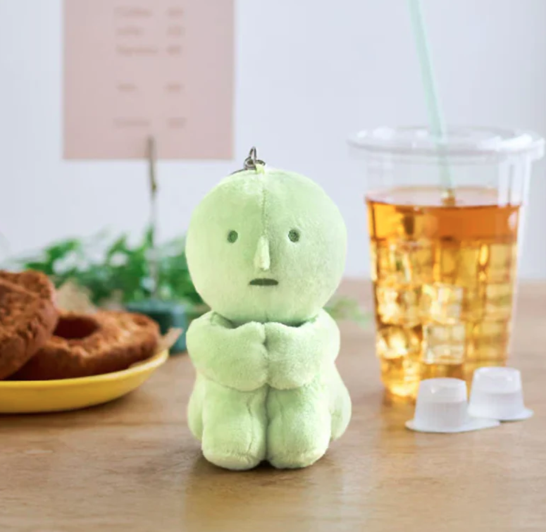 Smiski Plush Keychain - Hugging Knees