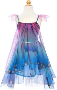 Great Pretenders Butterfly Twirl Dress & Wings Blue/Purple (Size 5-6)