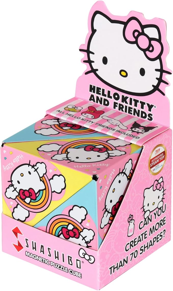 Shashibo Holographic Shape Shifting Box - Hello Kitty Series (Assorted) |  | Safari Ltd®