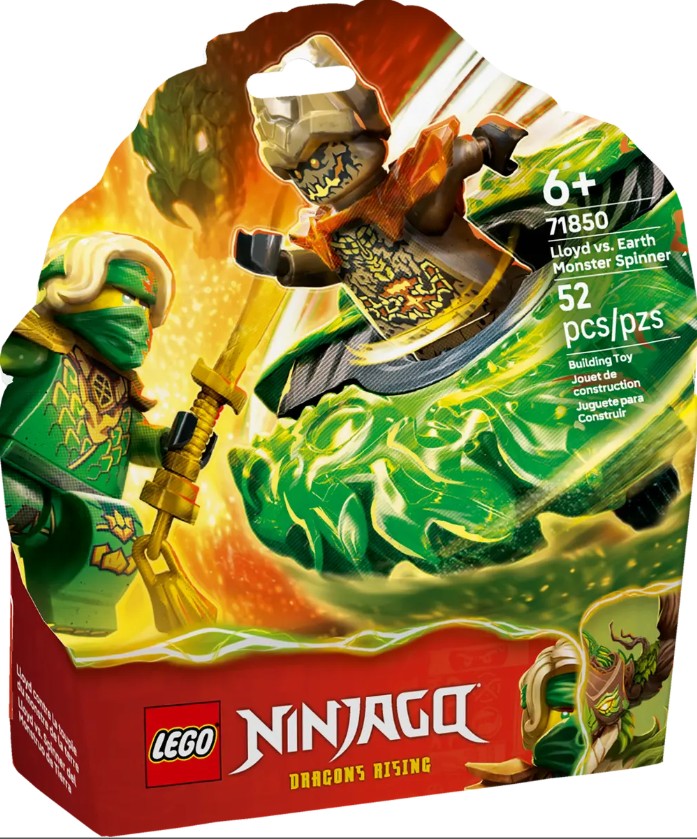 Lego Lloyd vs. Elemental Monster Spinner |  | Safari Ltd®