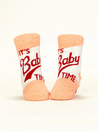 Blue Q Baby Socks - I Call The Shots Now / It's Baby Time