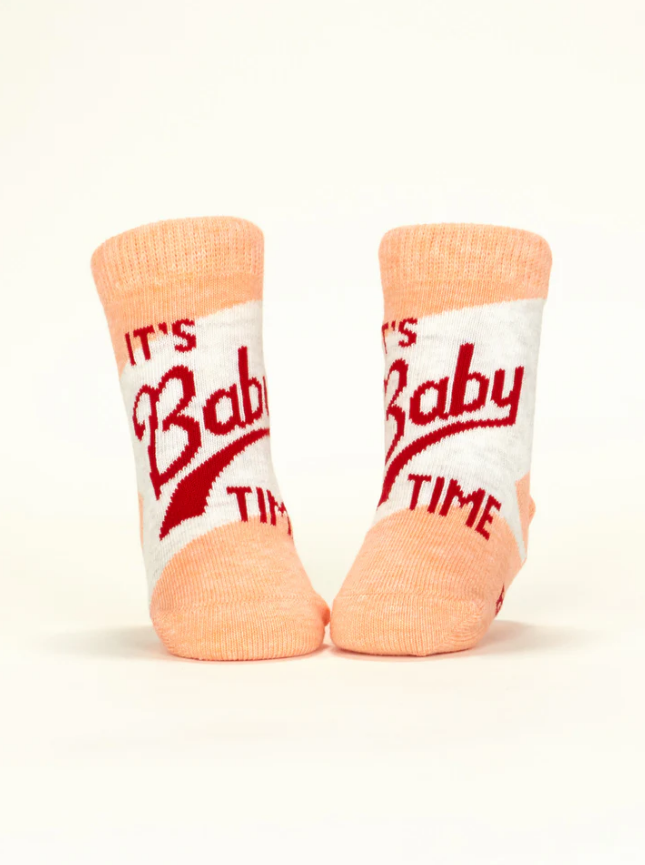 Blue Q Baby Socks - I Call The Shots Now / It's Baby Time