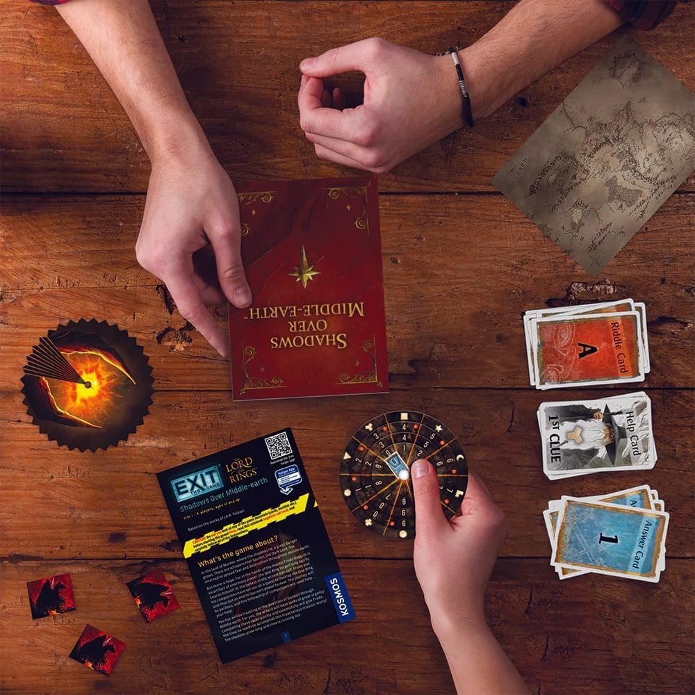 EXIT: The Game - The Lord of the Rings - Shadows Over Middle Earth |  | Safari Ltd®
