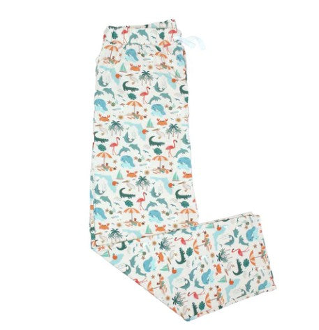 Explore Florida Souvenir Bamboo Adult Pajamas Lounge Pants M |  | Safari Ltd®