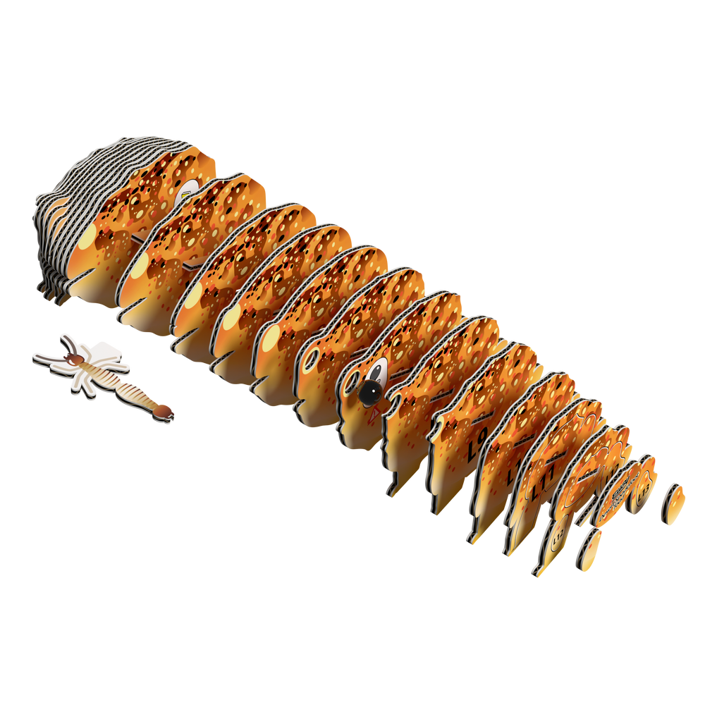 Eugy Desert Spadefoot Toad 3D Puzzle - 34 Piece Eco-Friendly