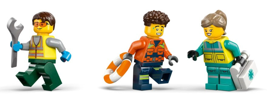 Lego Airplane, Service Truck & Hovercraft Remix |  | Safari Ltd®