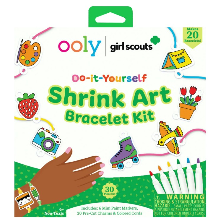 OOLY x Girl Scouts: Do-It-Yourself Shrink Art |  | Safari Ltd®