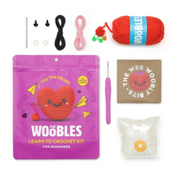Val the Heart - Woobles Beginner Crochet Amigurumi Kit