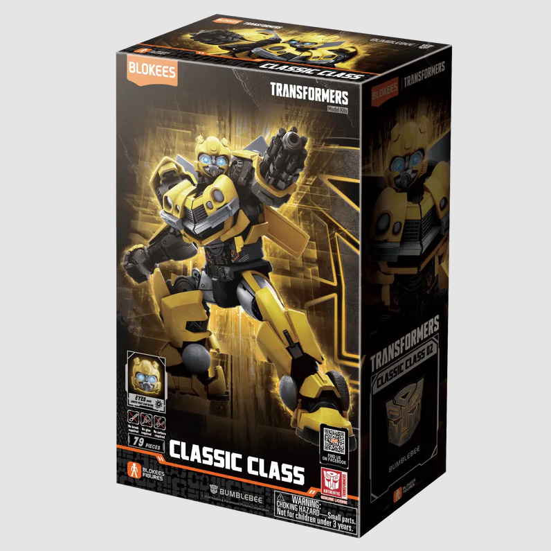Blokees Transformers Classic Class 02 - Bumblebee Rise of the Beasts Figure Model Kit