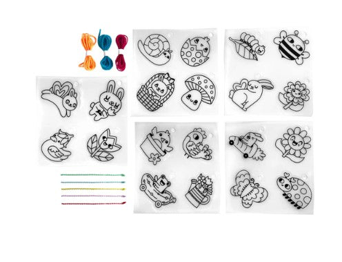 OOLY Shrink-Its!: D.I.Y. Shrink Art Kit - Garden Pals |  | Safari Ltd®