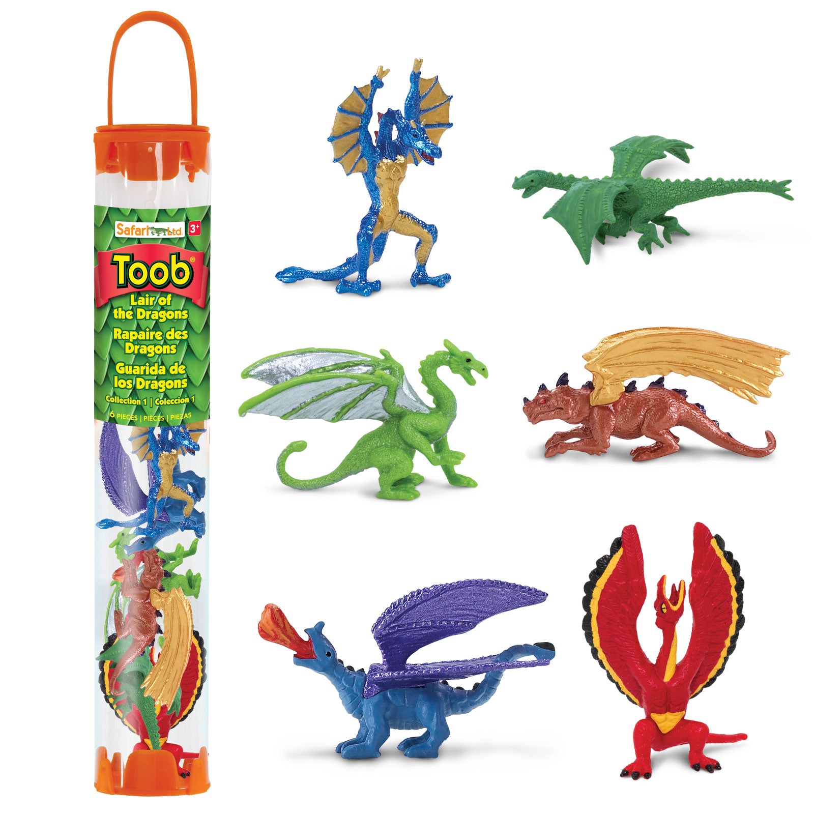 Lair of the Dragons Collection 1 Designer TOOB® | Safari Ltd®
