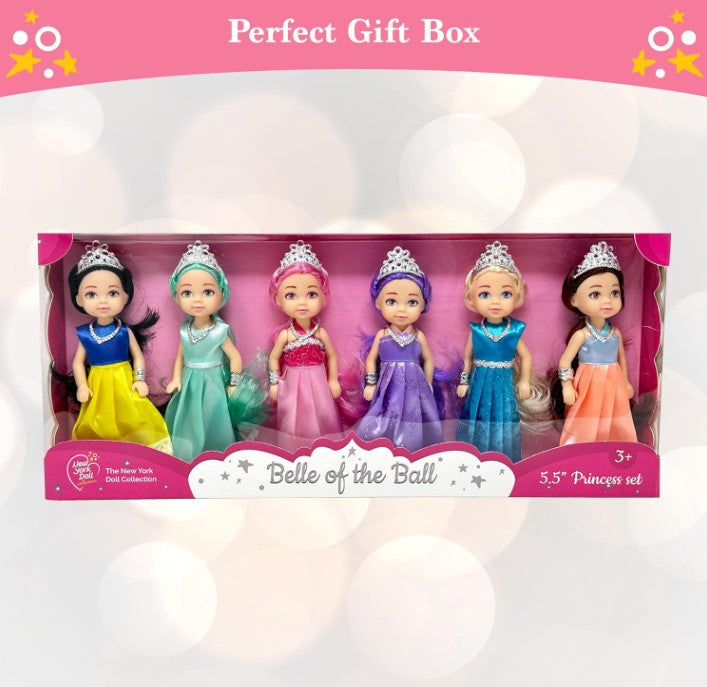 5.5" Princess Doll Set (6 pcs) |  | Safari Ltd®