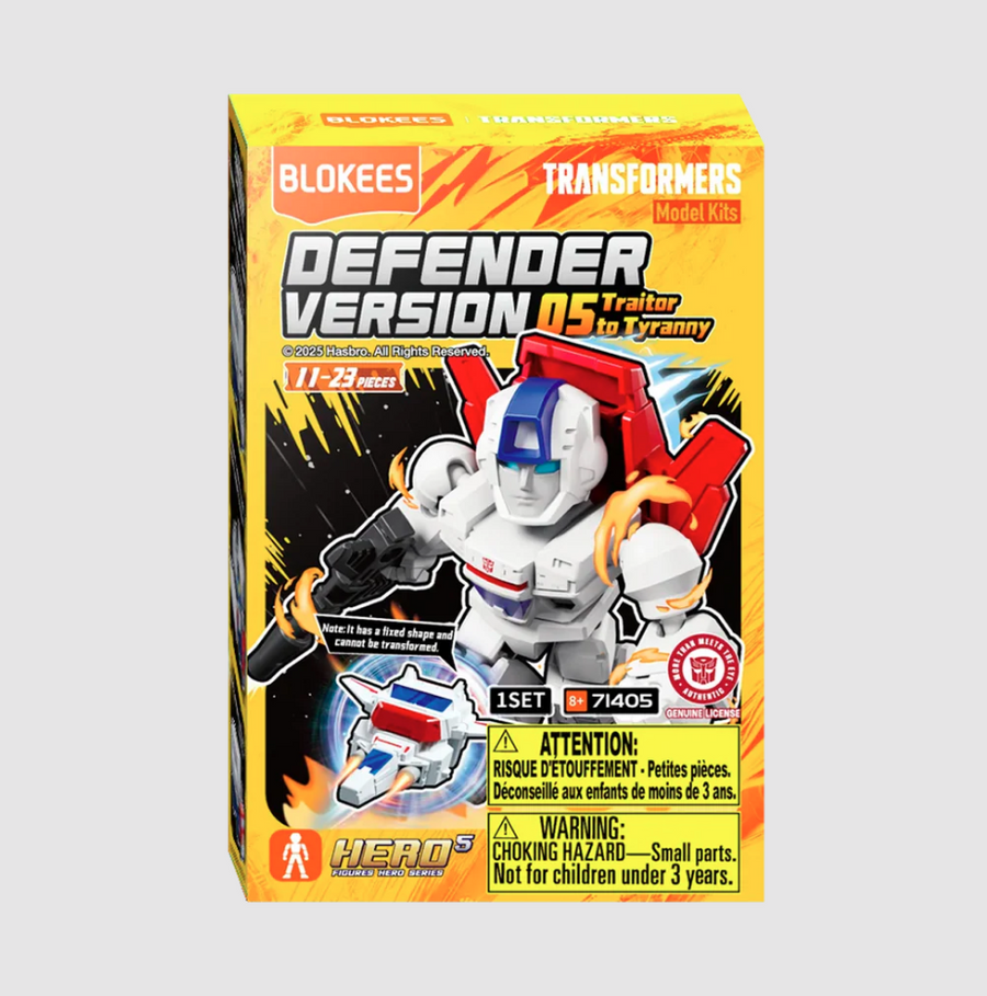 Blokees Transformers Defender Version 5 - Traitor to Tyranny Surprise Model Kit Figure