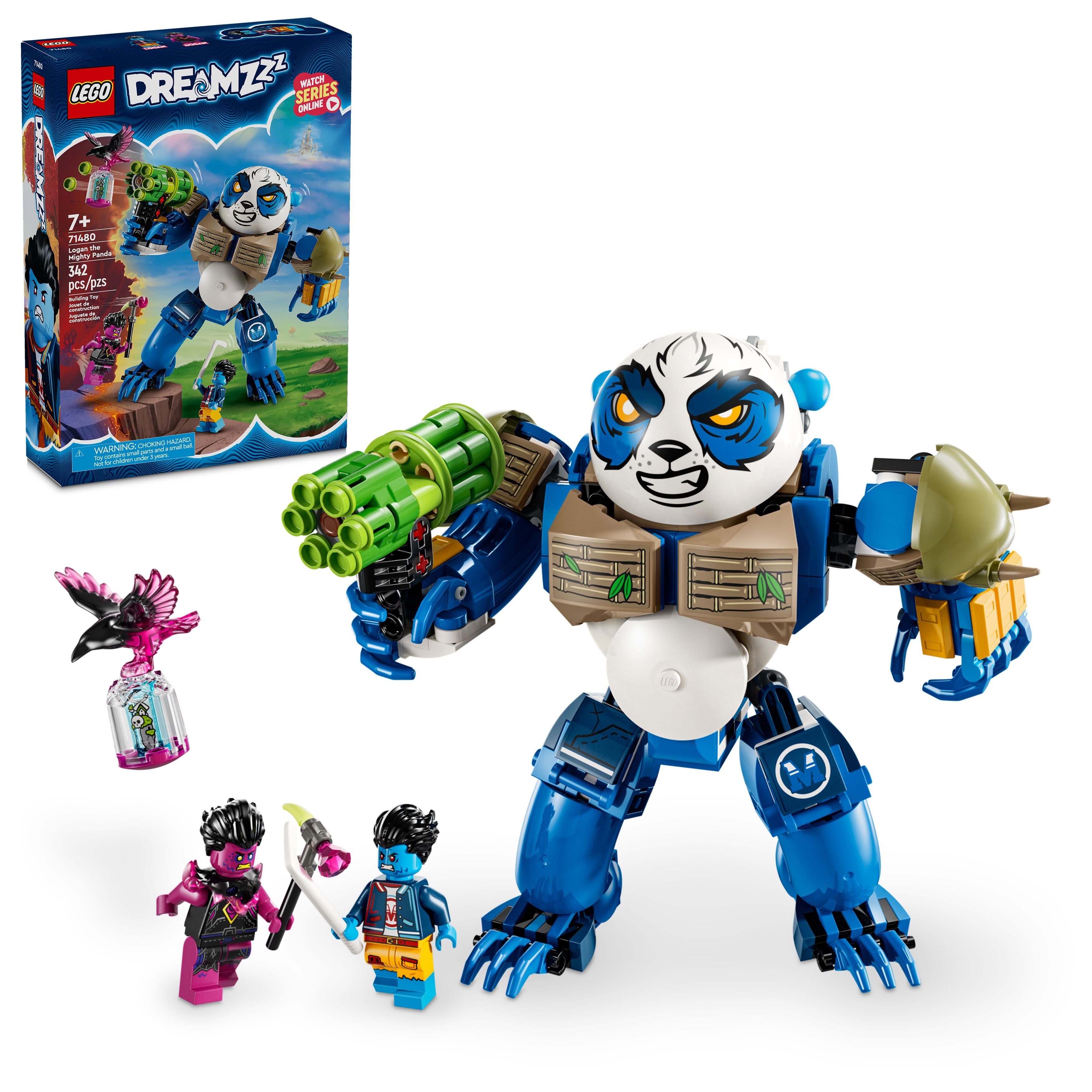 ロボ LEGO Logan the Mighty Panda | Safari Ltd®