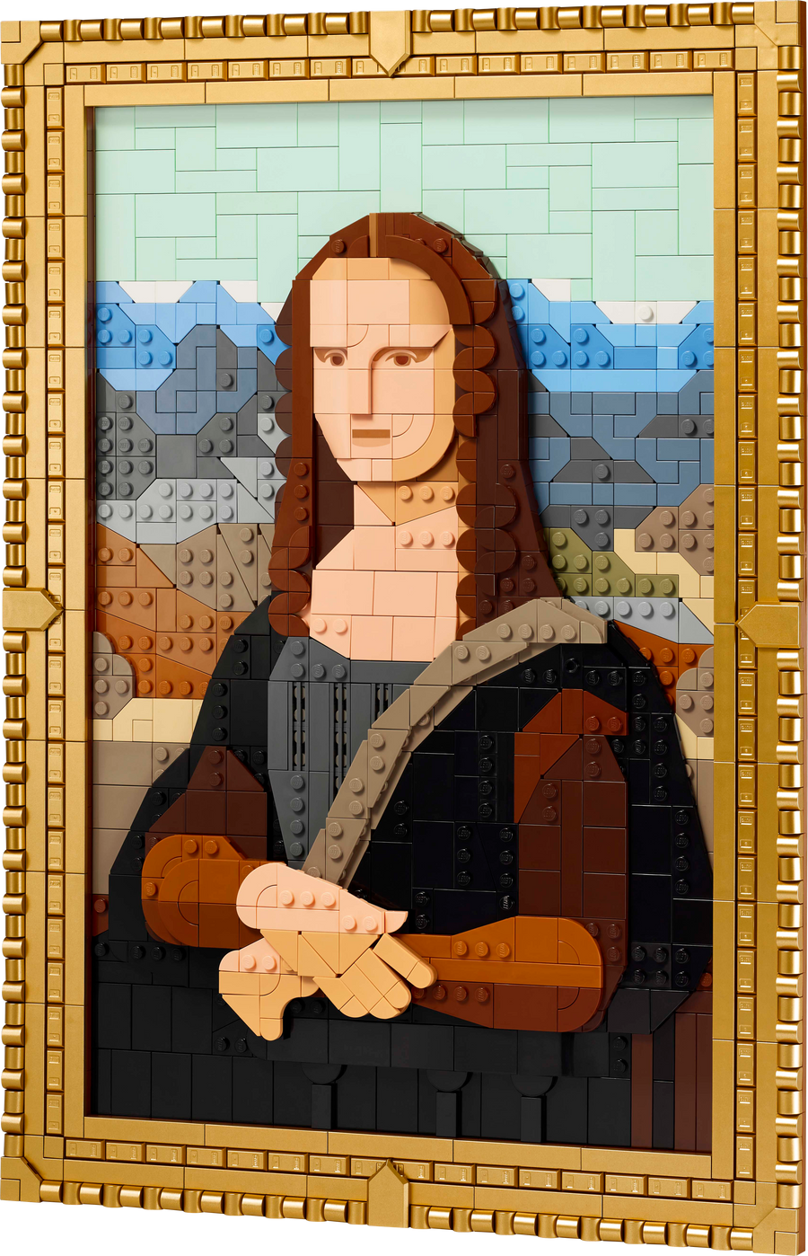 LEGO Mona Lisa Painting