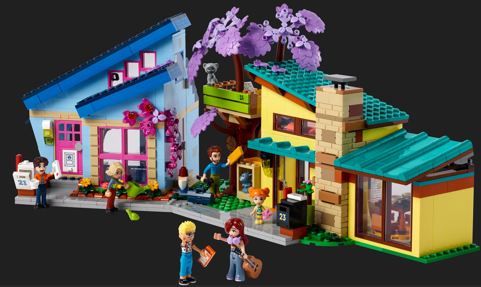 LEGO Olly and Paisley's Family Houses | Safari Ltd®