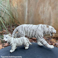 White Bengal Tiger Cub Toy | Wildlife Animal Toys | Safari Ltd®